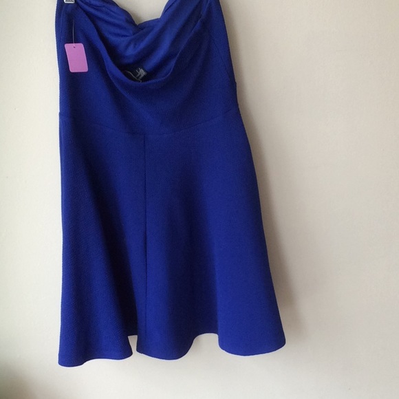 Forever21 blue dress size medium. - Picture 3 of 3